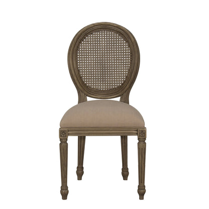 Sofia French Rattan Back Dining Chair