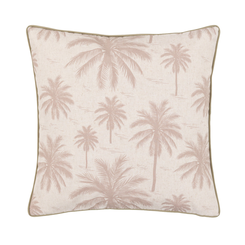 Solrise Palm Tree Cushion Natural
