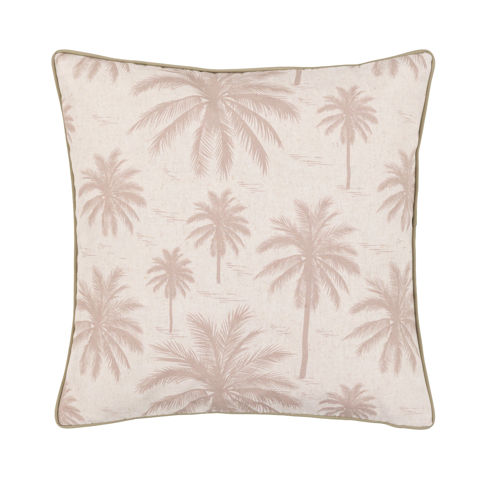 Solrise Palm Tree Cushion Natural