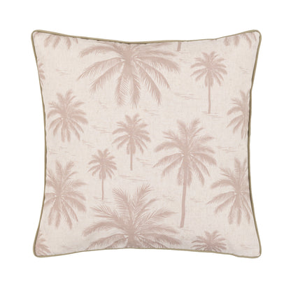 Solrise Palm Tree Cushion Natural