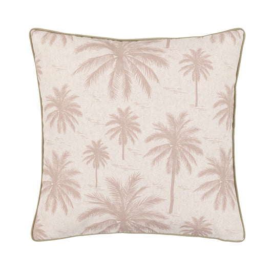 Solrise Palm Tree Cushion Natural