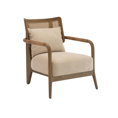 Swazi Curved Back Rattan Armchair