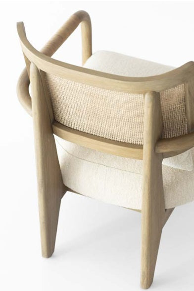 Swazi Curved Back Rattan Armchair