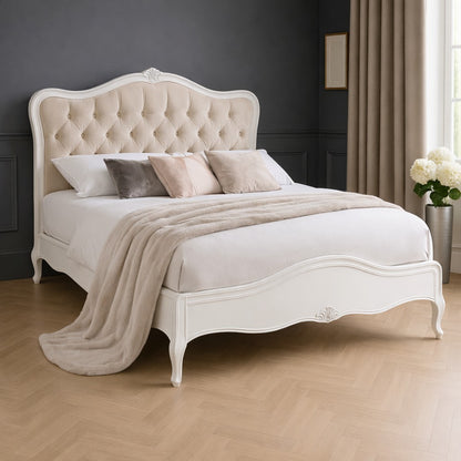 Tiffany Upholstered French Bed