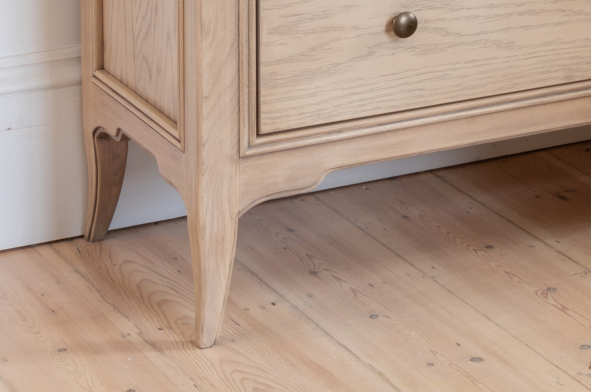 Toulon Oak French Style Chest of Drawers
