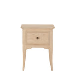 Toulon French Bedside Table with 1 Drawer
