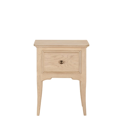 Toulon French Bedside Table with 1 Drawer