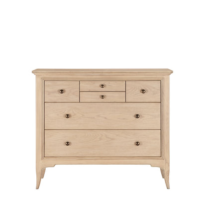 Toulon French 6 Drawer Chest - front