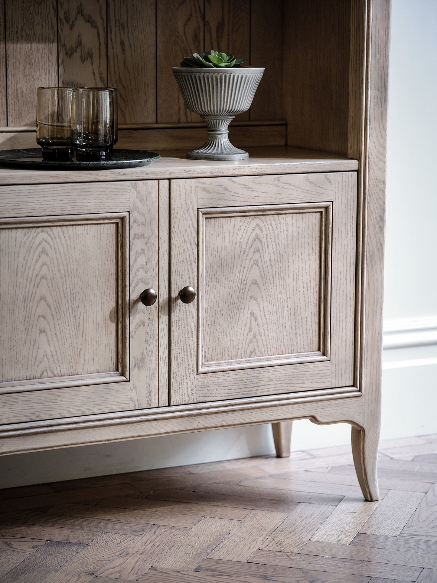 Toulon French Bookcase - Cupboard View