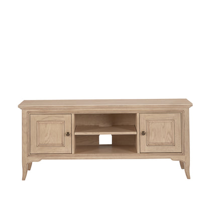 Toulon French TV Cabinet - Oak