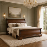 Toulouse Sleigh French Bed