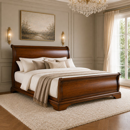 Toulouse Sleigh French Bed