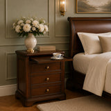 Toulouse Sleigh French Bedside Table