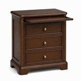Toulouse French Bedside Table with 3 Drawers