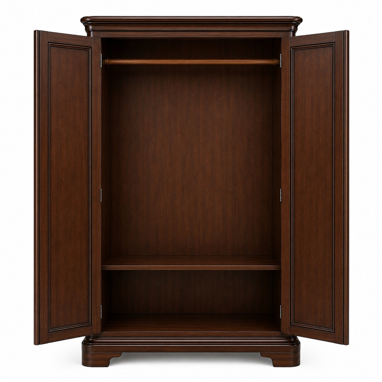 Open View - Toulouse French Double Wardrobe
