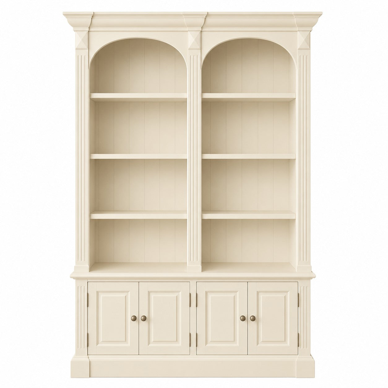 Traditional French Grey Bookcase