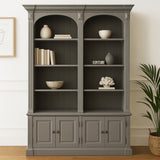 Traditional French Grey Bookcase