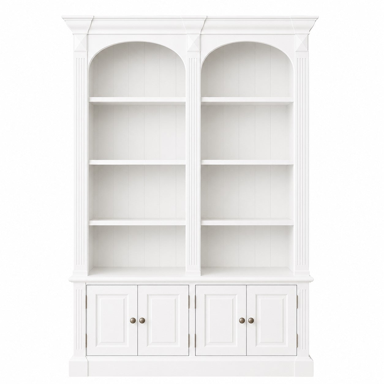 Traditional French Grey Bookcase