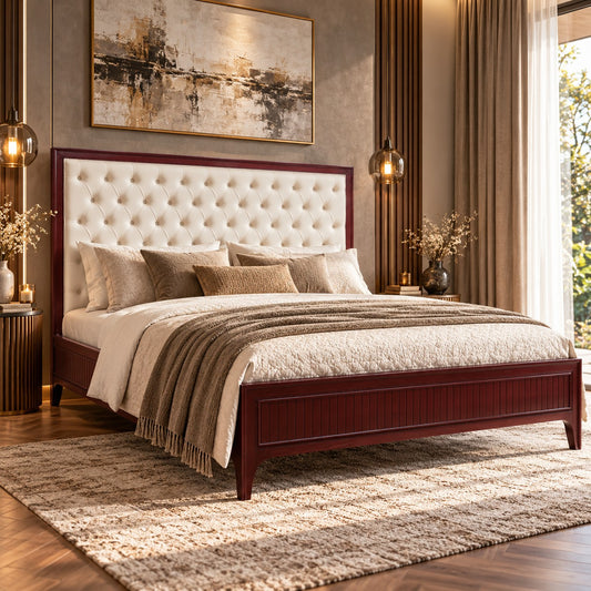 Verona Upholstered French Bed