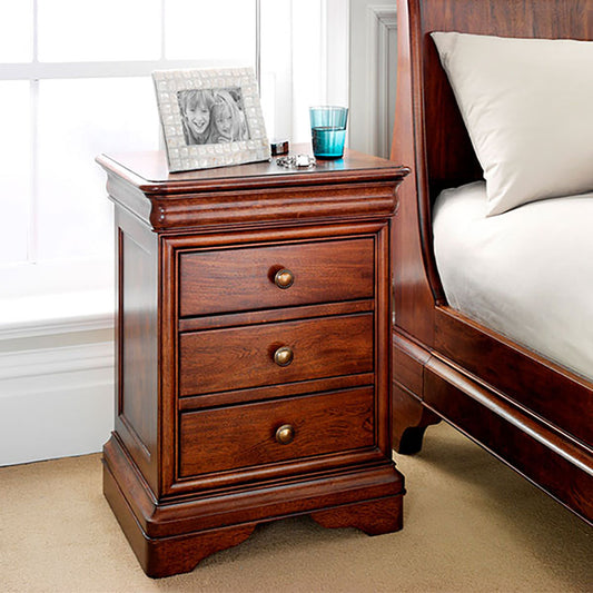 Willis Gambier Antoinette French Sleigh Bedside Table