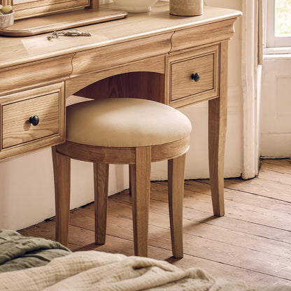 Willis Gambier Bordeaux Oak French Stool