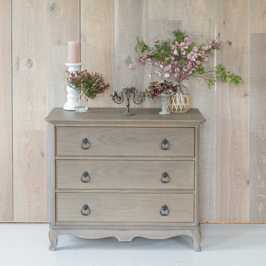 Willis Gambier Camille French Oak 3 Drawer Chest