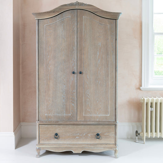 Willis Gambier Camille French Oak Double Wardrobe