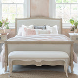 Willis Gambier Camille French Oak High End Bed