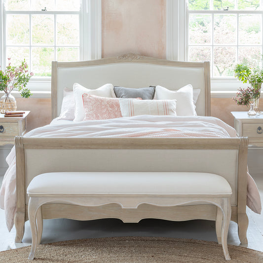 Willis Gambier Camille French Oak High End Bed