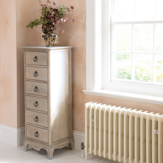 Willis Gambier Camille Oak French Tallboy