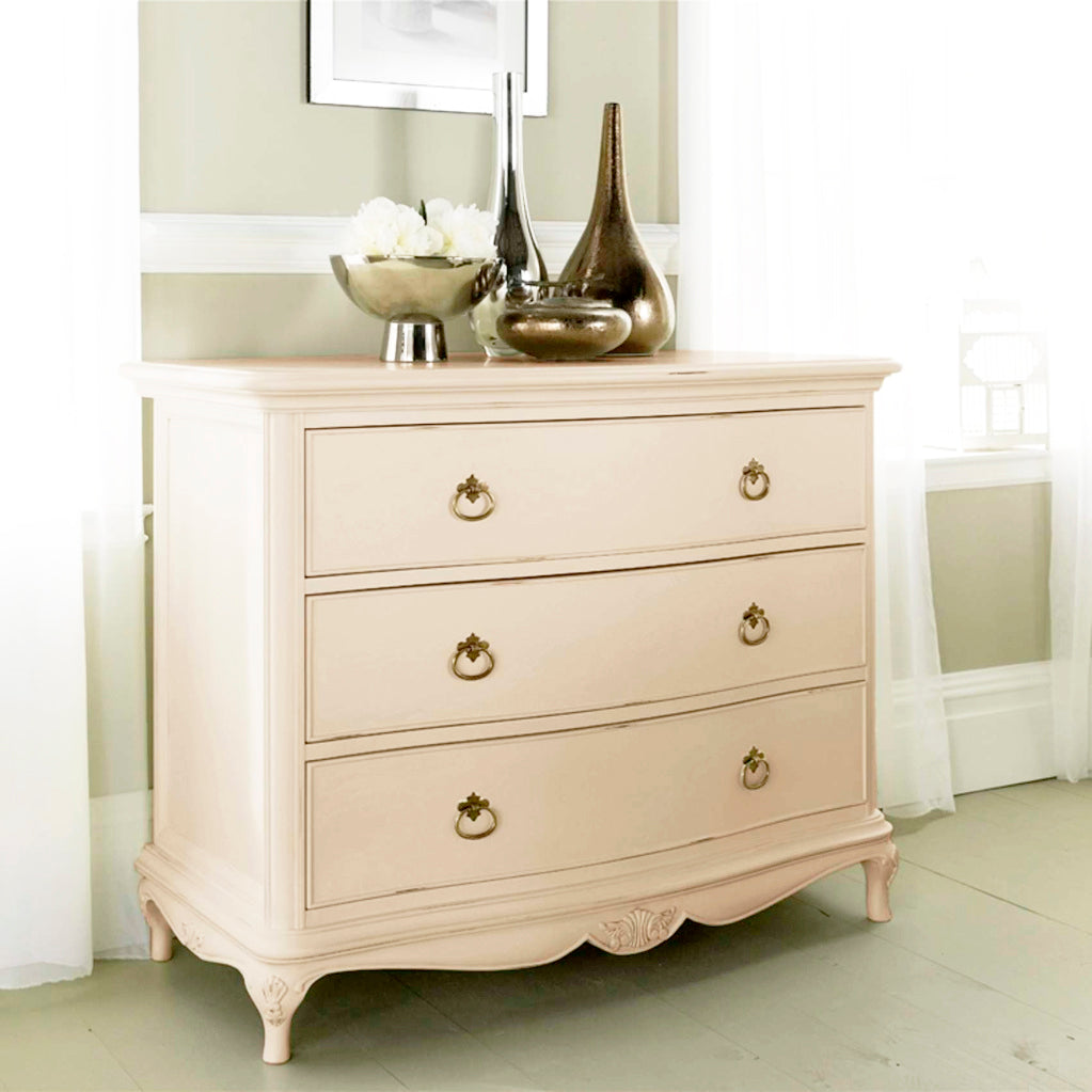 Willis Gambier Ivory French 3 Drawer Chest