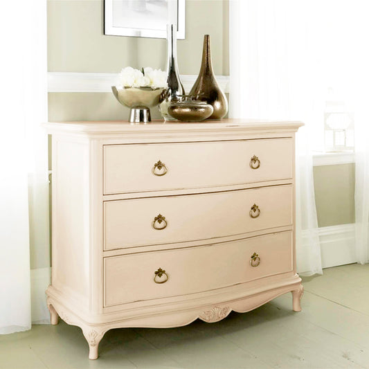 Willis Gambier Ivory French 3 Drawer Chest