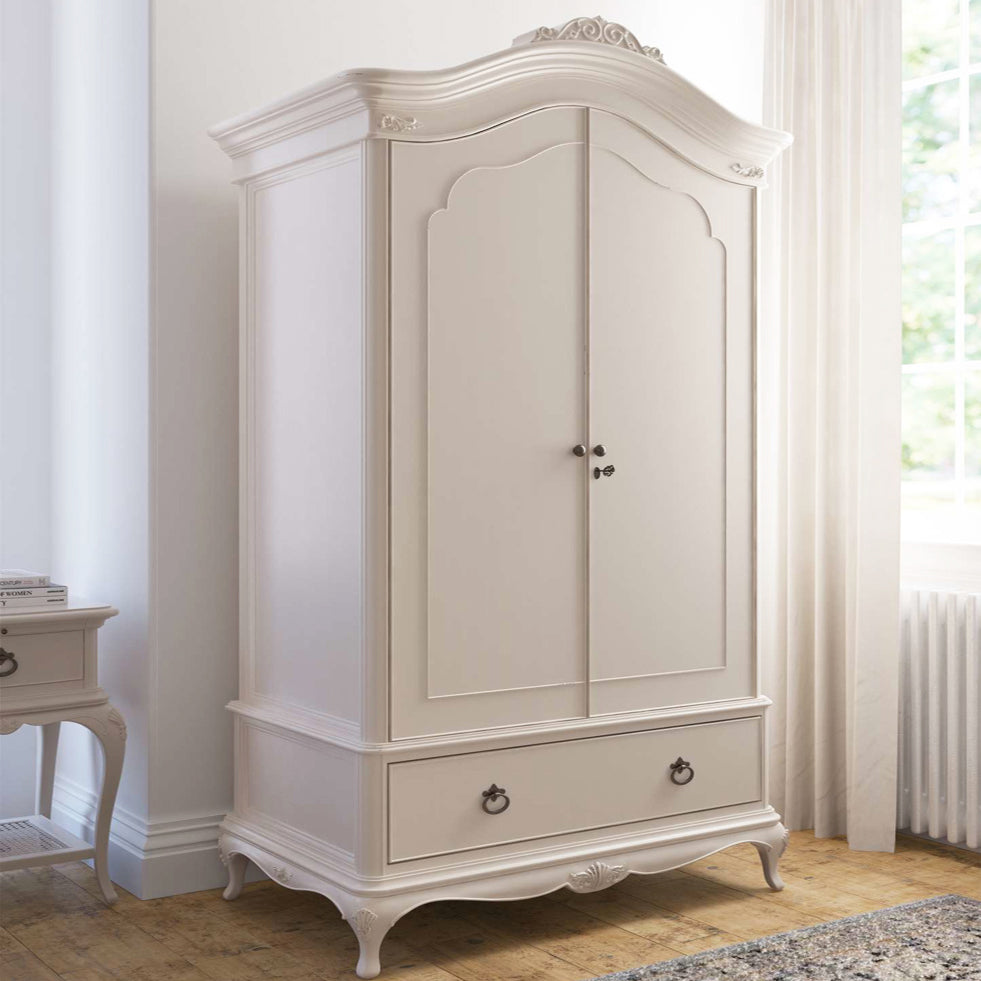 Willis Gambier Ivory French Double Wardrobe