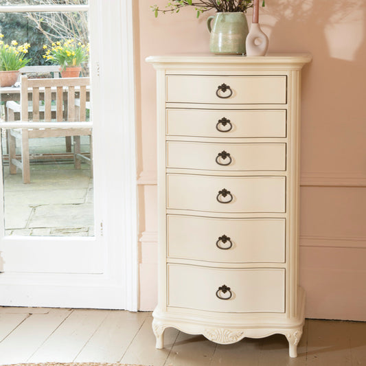 Willis Gambier Ivory French TallBoy