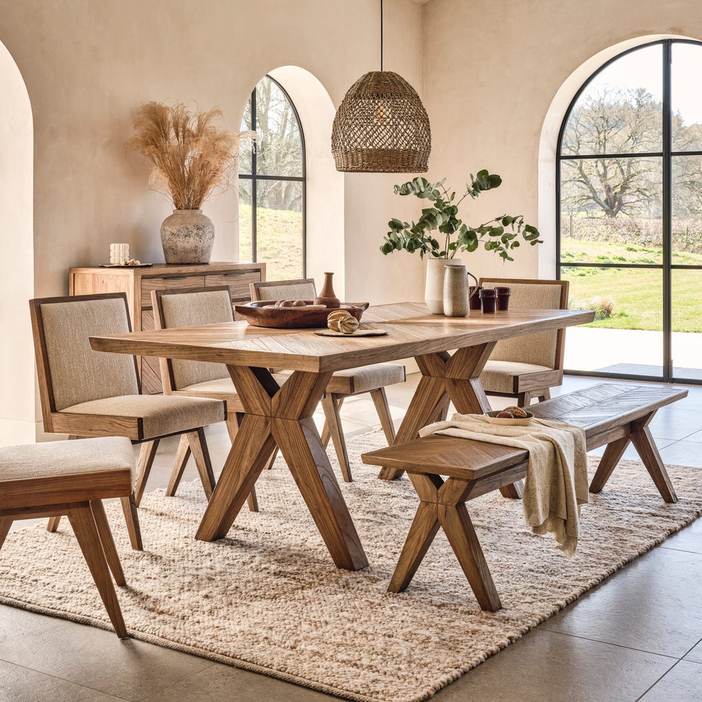 Willis Gambier Sorrento Contemporary Dining Table life