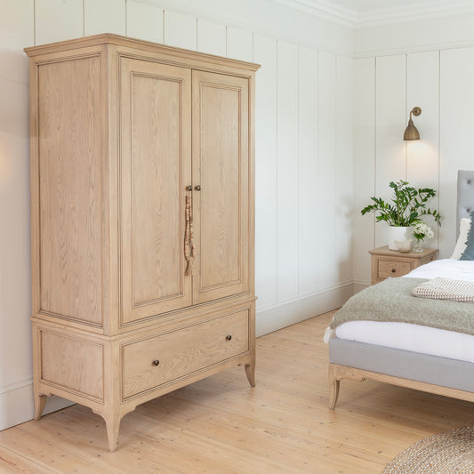 Willis Gambier Toulon Oak French Wardrobe