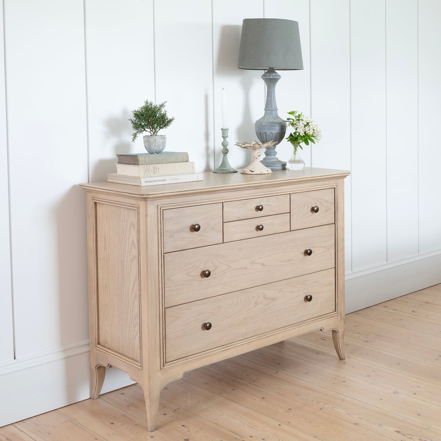 Toulon French 6 Drawer Chest - Lifestyle view