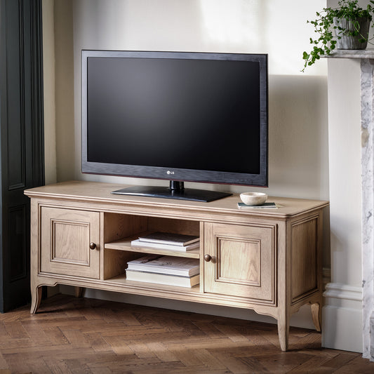 Willis Gambier Toulon Oak French TV Cabinet