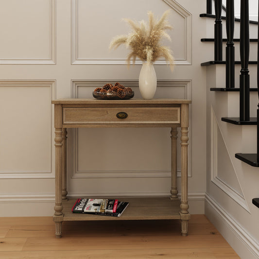 Willow French Console Table with 1 Drawer