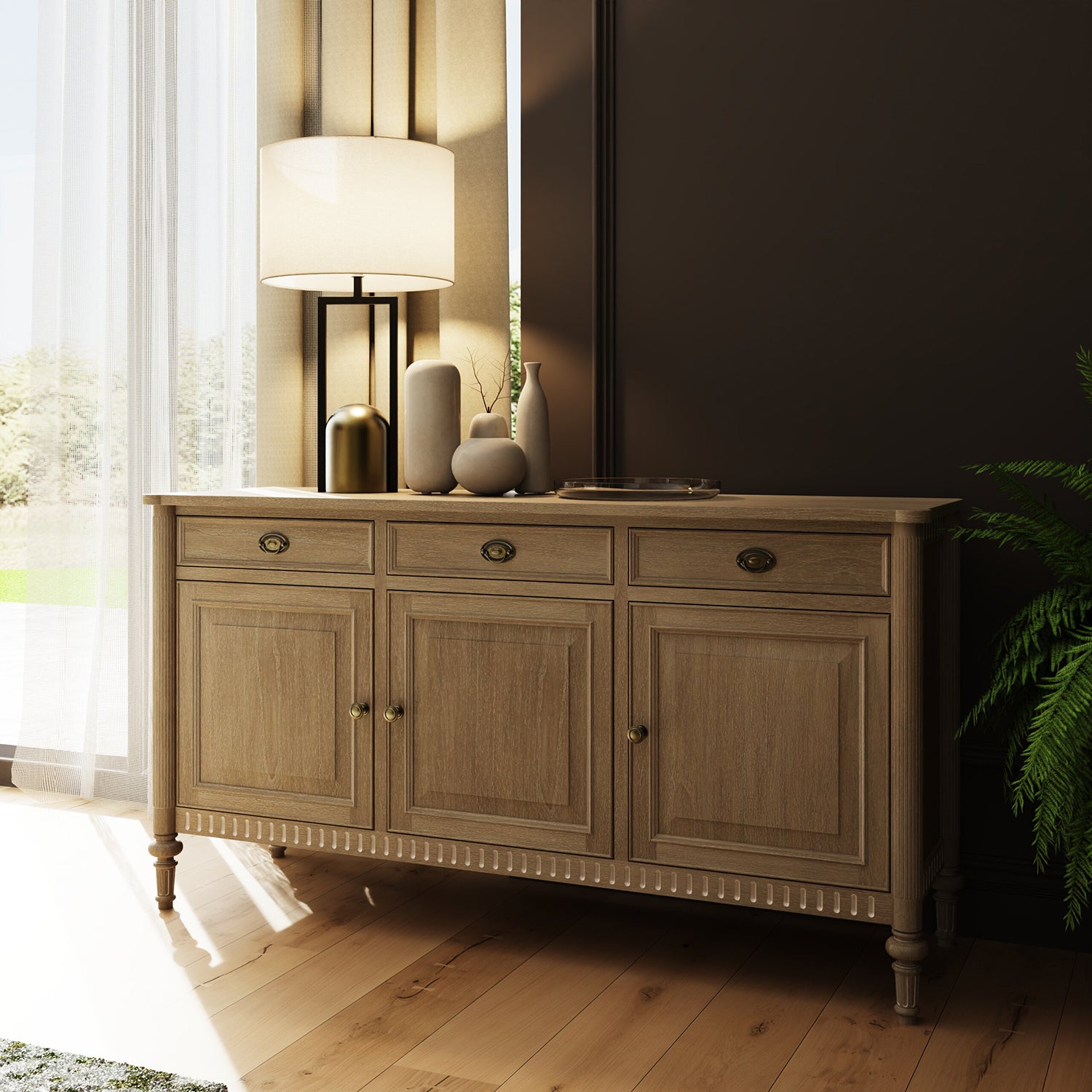 Willow French Large Sideboard