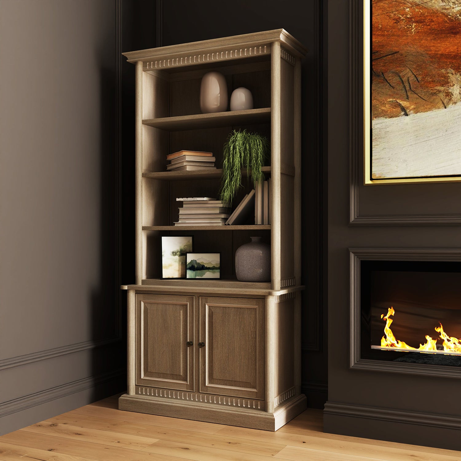 Willow French Bookcase