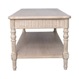 Willow Coffee Table with Shelf