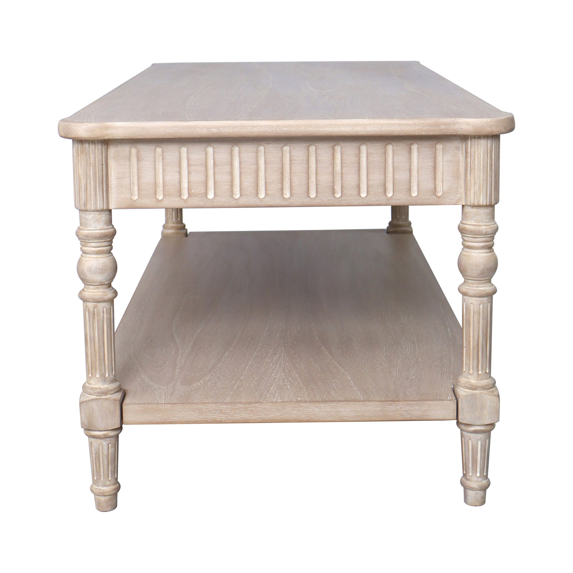 Willow Coffee Table with Shelf