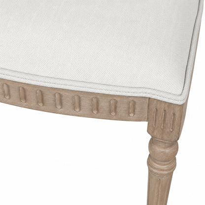 Willow French Dining Chair Linen Fabric