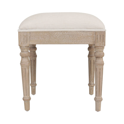 Willow Lime Washed French Stool
