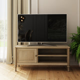 Willow French TV Cabinet Lime Washed