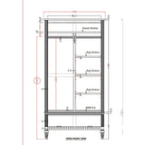 Willow French Double Wardrobe Design Details