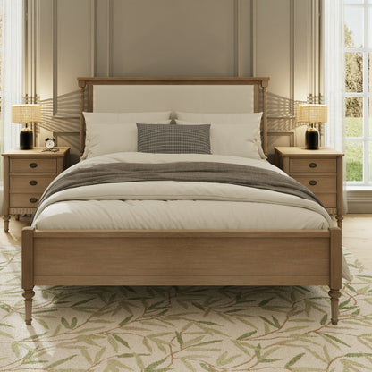 Willow Lime Washed French Bed