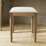Willow Lime Washed French Stool