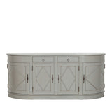 Classical Grey French Style Sideboard